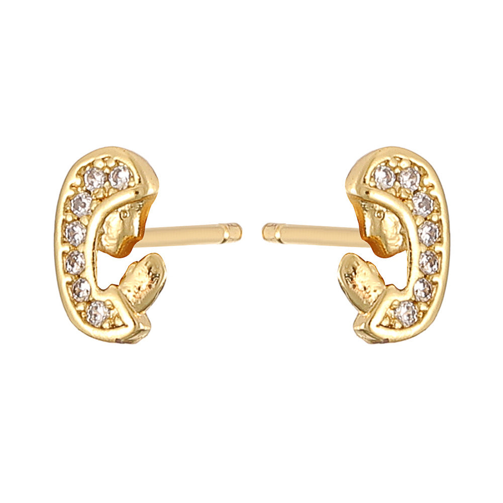 Wholesale Petite Mini Religious Virgin Mary Earrings